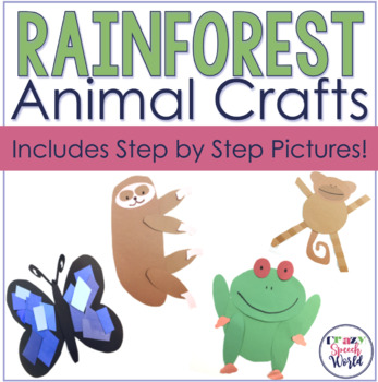 Rainforest Crafts Teaching Resources | TPT