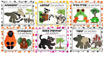 Featured image of post Cut Out Rainforest Animal Templates Cut around each template and assemble from smallest template to largest template