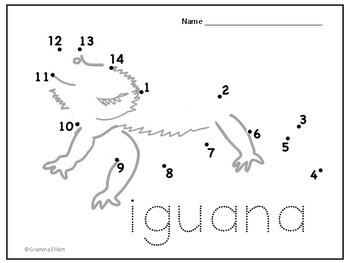 rainforest animals dot to dot counting 1 20 printable pages for prek k 1