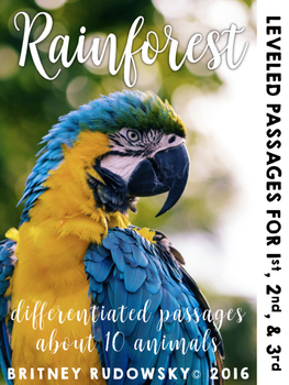 Preview of Rainforest Animals Nonfiction Reading Passages