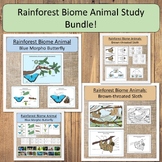 Rainforest Biome Animal Study Bundle Geography science stu