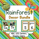 Rainforest Classroom Decor Bundle