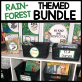 Rainforest Classroom Decor Bundle | Rainforest Classroom Theme