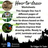 Rainforest Drawing Resource - Art Reference Photos - How-t