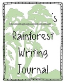 Rainforest & Ocean Habitat Animal Writing Journal Exposito