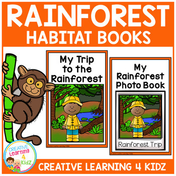 Preview of Rainforest Habitat Books