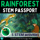 Rainforest Habitat Forest Jungle STEM Activities