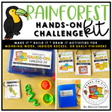 Rainforest Hands-On Challenge Kit | Habitats | Morning Wor