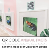 Rainforest & Jungle Animal QR Codes: Classroom Decor
