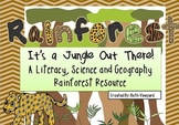 Rainforest Literacy, Science and Geography MEGA resource