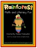Rainforest Math and Literacy Fun