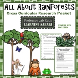Rainforest Mini Unit Worksheets Professor Lab Rat's Learni