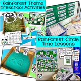 Rainforest Preschool Theme Unit - Lesson Plans, Math, Lite