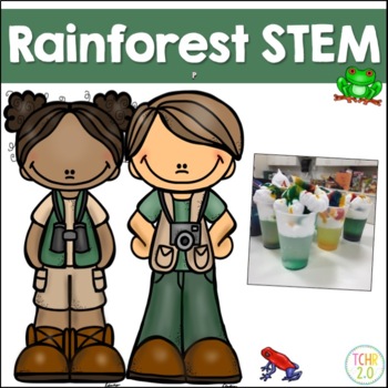 Preview of Rainforest STEM 15 Challenges