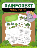 Rainforest Scene 3D Pop-Up