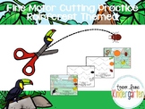 Rainforest Themed Fine-Motor Practice for Cutting / Tracing