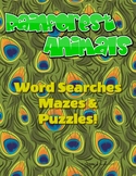 Rainforest - Word Searches, Maze and Puzzles!