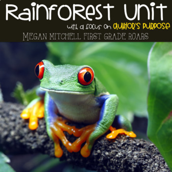 Rainforest Activities by First Grade Roars | Teachers Pay Teachers