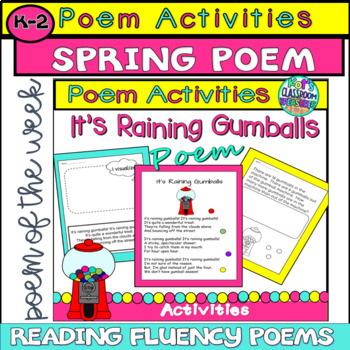 Gumball Poem by KOT'S CLASSROOM TREASURES | TPT