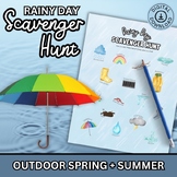 Rainy Day Activities, Scavenger Hunt, Spring Activities, O
