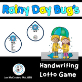 Alphabet Lotto Game for Handwriting Practice