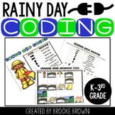 Rainy Day Coding - DIGITAL + PRINTABLE - Spring Unplugged Coding