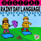 Rainy Day Language: Interactive Digitals & No-Print PDF