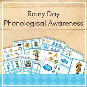Preview of Rainy Day Phonological and Phonemic Awareness Activities