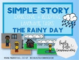 Rainy Day Weather Rain Themed Simple Story Functional Lang