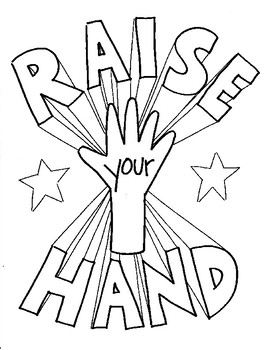 Raise Your Hand sign