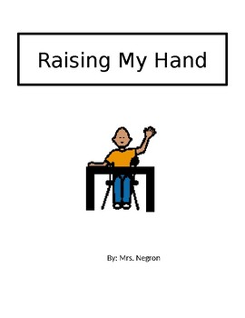 Preview of Raising My Hand Social Story