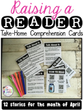 Raising a Reader: Take-Home QR Code Reading Comprehension 