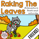 Raking Leaves Fall Book FREEBIE!