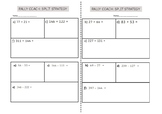 Pair Coach 3-digit Addition Subtraction Split Strategy