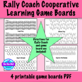 Rally Coach Printable Game Boards