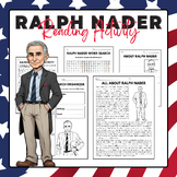 Ralph Nader - Reading Activity Pack | Arab American Herita