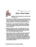 Ralph S. Mouse by Beverly Cleary Project Ideas