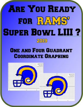 Rams Helmet Mystery Picture (4-Quadrants) by Anthony and Linda Iorlano