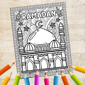 Ramadan Activities 2nd Grade Word Search Coloring Page Worksheets March ...