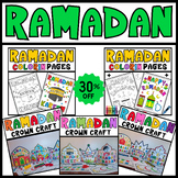 Ramadan Activities Bundle | Ramadan Crown Craft | Ramadan 