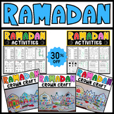 Ramadan Activities Bundle | Ramadan Crown Craft | Ramadan 