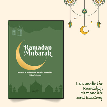 Preview of Ramadan Activity Journal For Kids