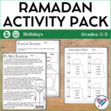 Ramadan Reading and Writing Activities Printable and Digital