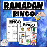 Ramadan BINGO Card Printable - LOW PREP Ramadan Literacy A
