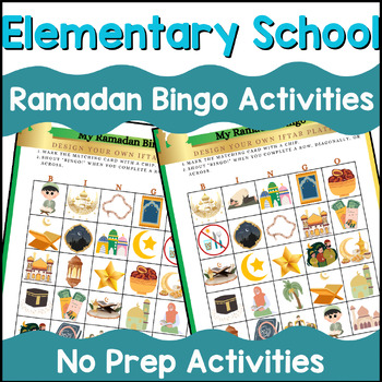 Preview of Ramadan Bingo | Ramadan Eid Activities | Ramadan Activities | Bingo Games | Eid