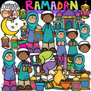 Preview of Ramadan Clipart {Holidays Around the World Clipart}