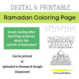 Ramadan Coloring Page