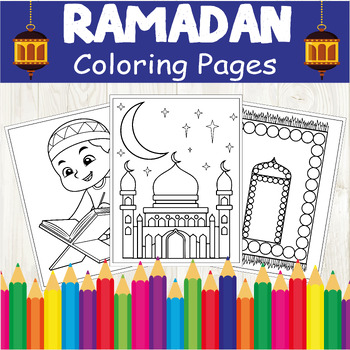 Preview of Ramadan Coloring Pages