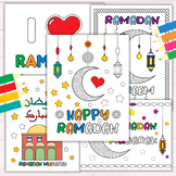 Ramadan Coloring Pages BUNDLE 2024