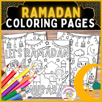 Preview of Ramadan Coloring Pages: Fun & Engaging Islamic Activities for Kids